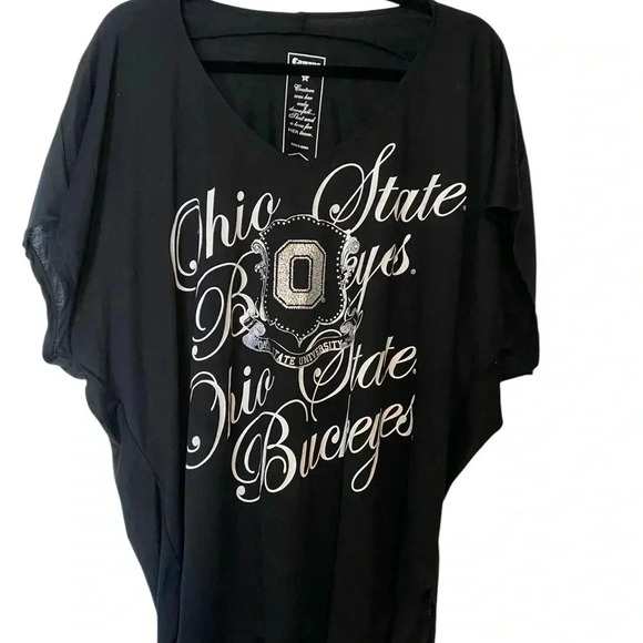 Black Ohio Buckeyes Ohio State shirt. Campus Couture XL - Picture 2 of 3